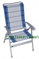 Dukdalf Campingstuhl Limbo Farbe wei�/blau