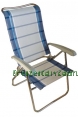 Dukdalf Stuhl Aspen Farbe wei�/blau