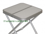 bel sol Set bestehend aus Hocker und Tischplatte Farbe blau