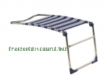 Crespo Beinauflage Farbe azur/grau