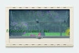 Ausstellfenster S4 160x55 creme/wei�