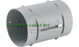 Wandbel�fter WL achatgrau f�r Rohre d = 65/72 mm