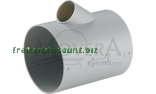 Abzweig T AT, achatgrau, d= 65/72 mm, Ausgang d= 22 mm