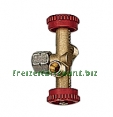 Doppenventil f�r 2 Ger�te und 1 Regler