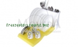 Geschirr-Besteckabtropfer Farbe ---> GELB