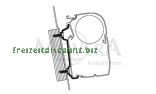 Adapter-Set Ford Transit High Roof, MB Sprint