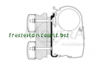 Adapter Globebus 4,00 mtr.