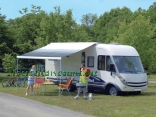 Omnistor Markise 6900, Gr��e 550 x 275 cm, alaska grau, wei�