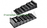 Stufenkeil Multi 2er Set, schwarz, incl. Tasch