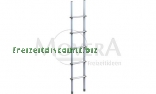 5-sprossige Alkovenleiter Ma�e 150x26cm Gew:2,