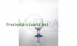 Weinkelch 2er Set blau 25 cl, polycarb