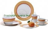 Geschirrset Trendline orange 16-teilig