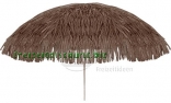 Bast Schirm Fb. Braun 200 cm