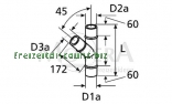 Abzweigst�ck 80/80/80 45Gr.