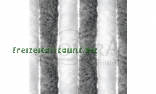 T�rvorhang 56x205 cm grau/wei�