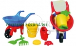 Baby Schubkarre gef�llt 7tlg. sortiert