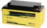 AGM Batterie wartungsfrei SB 12-80 gelb