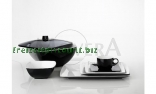 Quadrato Black u. White Deckel zu Sch�ssel 25 cm
