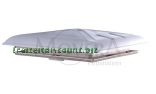 Dachluke Modell 46 wei� m. Moskitonetz u. Ro