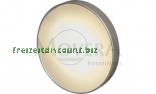 Aufbau Power LED rund/alu matt, warm-weiss