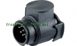 Adapter 13 / 7 Pol mit 13pol.Stecker unSteckdose