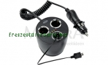12V Ladeadapter 2 Normsteckdosen,1 Mund Batteriestatusanzeige