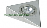 Dreiecksleuchte L27TM silber