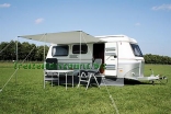 Sonnendach LEINE 250 blau/silb