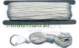 Zeltleine gelfochten 4,0mm/4mtr.