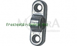 Wand�sen Metall waagerecht m. Schrauben 5 St�ck