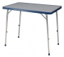 Crespo Tisch mit Aluminiumrahmen 81 x 62 cm Farbe azur