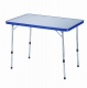 Crespo Tisch mit Aluminiumrahmen 101 x 65 cm Farbe azur