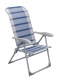 bel sol Aluminium Klappstuhl Leondardo Farbe blau