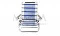 bel sol Aluminium Strandstuhl Cezanne Farbe blau