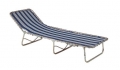 Crespo Dreibeinliege Farbe azur/grau