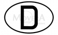D-Schild Euro-Norm