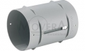 Wandbel�fter WL achatgrau f�r Rohre d = 65/72 mm