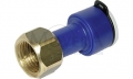 UniQuick Gerader Verbinder m. Verschraubg. R1/2 Zo