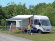Omnistor Markise 6900, Gr��e 550 x 275 cm, curacao blau, wei�