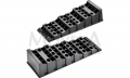 Stufenkeil Multi 2er Set, schwarz, incl. Tasch
