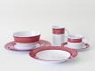 Geschirrset Trendline rot 20-teilig