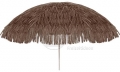 Bast Schirm Fb. Braun 200 cm