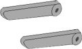 Velour Armlehnenbez�ge f�r Fiat Chassis ab 7/20