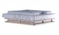 Dachluke 29 MPK 280x280cm wei� wei� RAL 9001 mit Ve