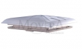 Dachluke Modell 46 wei� m. Moskitonetz u. Ro