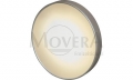 Aufbau Power LED rund/alu matt, warm-weiss