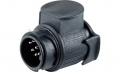 Adapter 13 / 7 Pol mit 13pol.Stecker unSteckdose