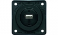 USB Ladesteckdose 12 V anthrazit