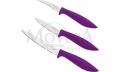 3tlg. Messerset Brombeer klein