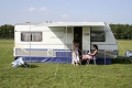 Sonnendach LEINE 300 grau